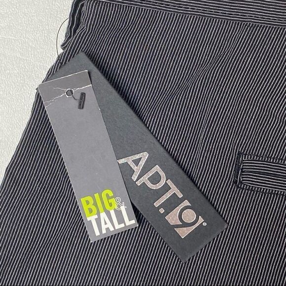 Apt 9 | Big And Tall Pinstriped  Shorts - Picture 5 of 5